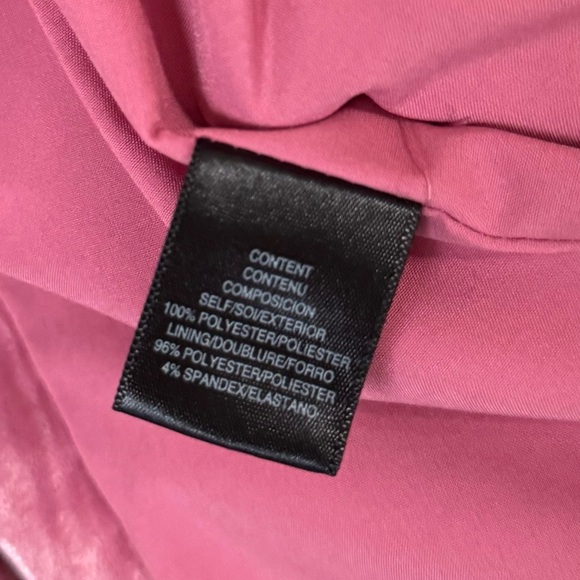 WAYF Pink Crushed Velvet Blazer XS - Picture 3 of 6